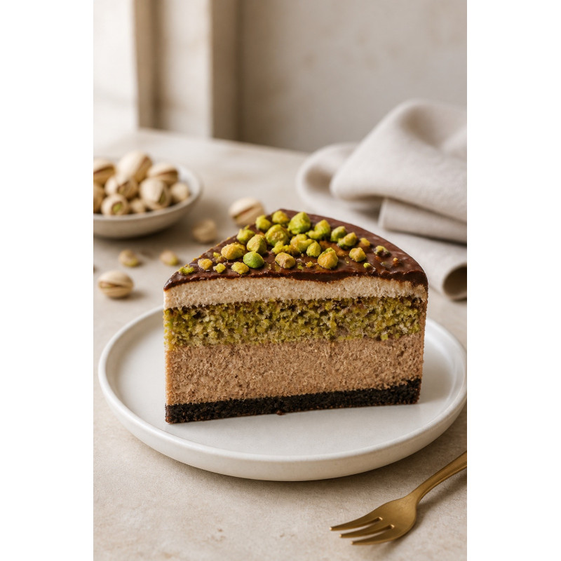 Dubai Chocolate Cheesecake