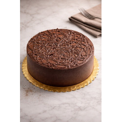 Belgian chocolate mousse cake