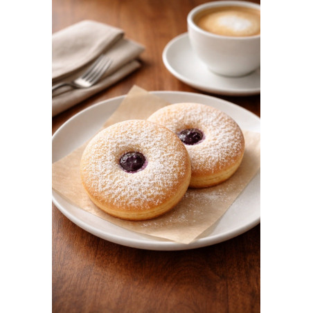 Black raspberry linzer tart cookies