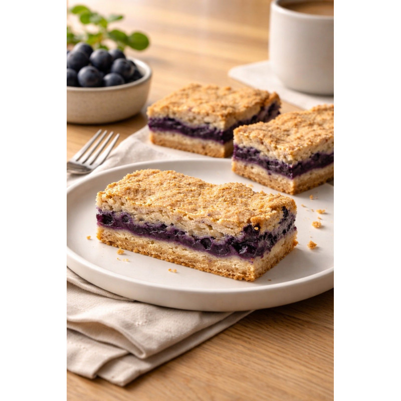 Blueberry Crumble Bars