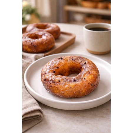 Blueberry Sour Dough Donuts