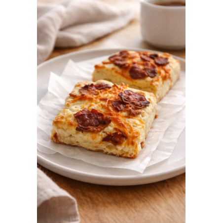 Maple Bacon Cheese Scones