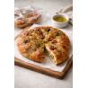 Roasted Tomato and Pesto Foccacia