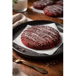 Stuffed Red Velvet Cookies