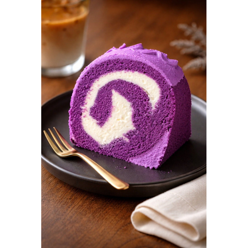 Ube Cake Rolls