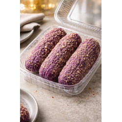Ube Spanish bread