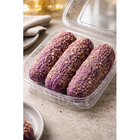 Ube Spanish bread